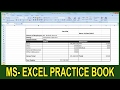 Exercise 18 | Excel Practice Book | How To Make Employee Pay Slip In Ms Excel