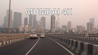Mumbai 4K - Sunset Drive - Miami Vibe - India