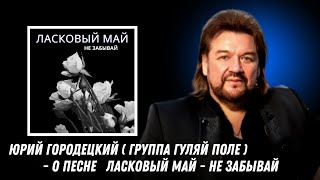 Юрий Городецкий ( Группа Гуляй Поле ) - О Песне Ласковый Май - Не Забывай.