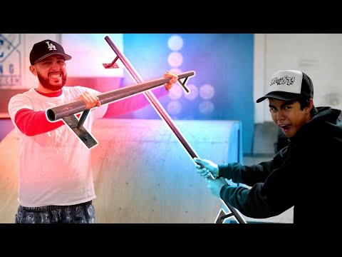 Ultimate RAIL ONLY game of SKATE! JD vs GLO