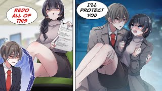 [Manga Dub] I saved my strict boss from a car accident and she fell in love with me... [RomCom]