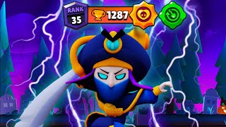 Rank 35 Mortis in Brawl Ball 🎩 (1287🏆)