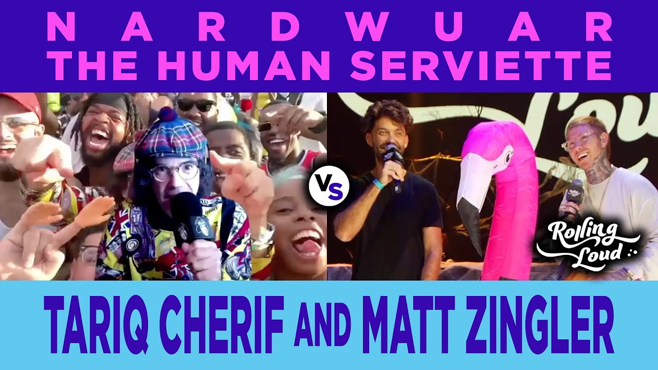 Nardwuar vs. Tariq Cherif & Matt Zingler
