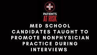Medical student interview question: Explain to patient why they DON'T need to see a physician