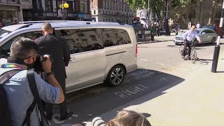 Depp arrives at court for libel hearing