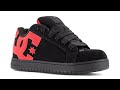 DC Court Grafffik Work Men's Black & Red Work Shoe (DC60102)