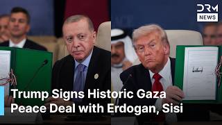 Must Watch Trump Signs Historic Gaza Peace Deal With Erdogan, Sisi & Qatari Emir In Egypt Ac1G