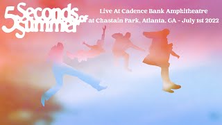 5 Seconds Of Summer - Live At Cadence Bank Amphitheatre, Atlanta, Ga - July 10Th 2022 (Full Show)