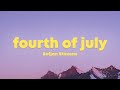 Sufjan Stevens - Fourth Of July (Lyrics)
