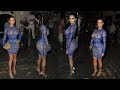 Demi Rose Mawby In Sheerish dress at Sixty6 Magazine Party in London