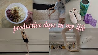Few Days In My Life Vlog Ballet Cles Productive Days