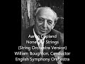 Aaron Copland — Nonet for Strings (String Orchestra Version)