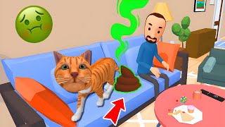 Kötü Kedi Şerafettin Heryere 💩 Yaptı Cat Simulator Oyunu