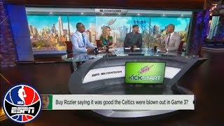 Chauncey Billups not buying Rozier's comments on Celtics being blown out | NBA Countdown | ESPN Chauncey Billups not buying Rozier's comments on Celtics being blown out | NBA Countdown | ESPN