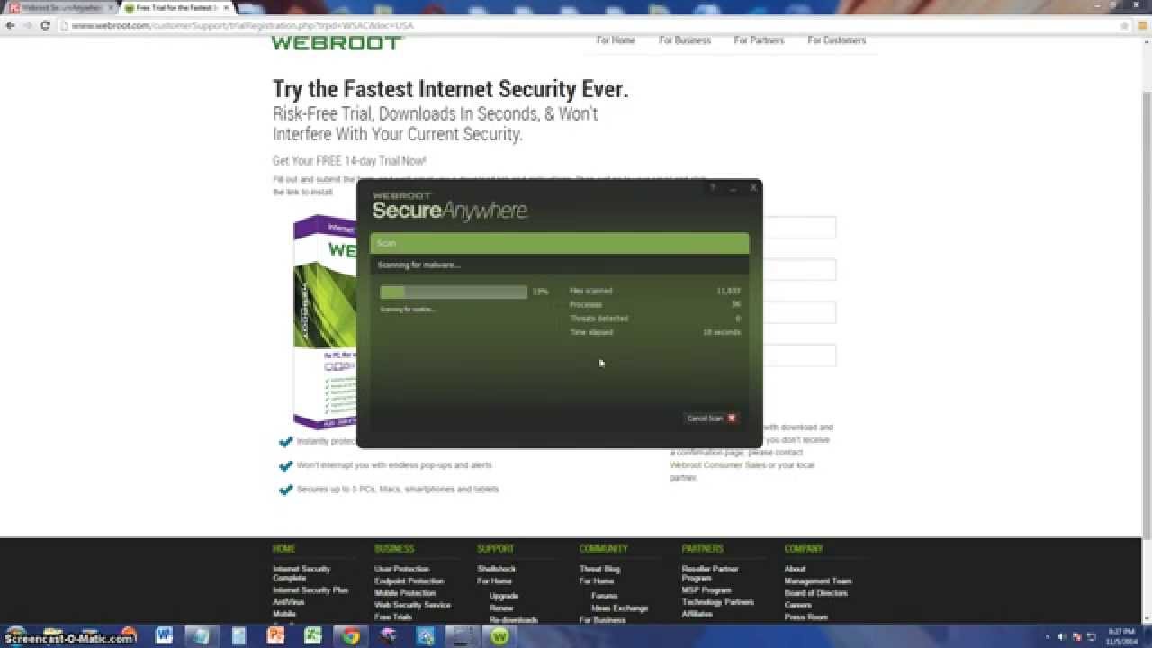 webroot secureanywhere internet security complete keylogger