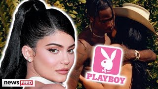 Kylie Jenner STRIPS DOWN With Travis Scott For Playboy!!!