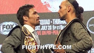 Manny Pacquiao Vs. Keith Thurman Full Final Press Conference