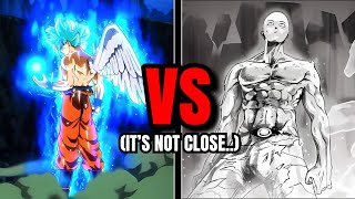 Seraphim Goku Vs Terra 2 Saitama Dragon Ball Vs One Punch Man