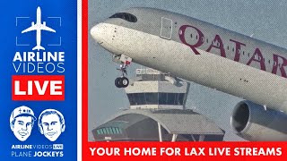 🔴LIVE Los Angeles (LAX) Airport Plane Spotting | LIVE Plane Spotting