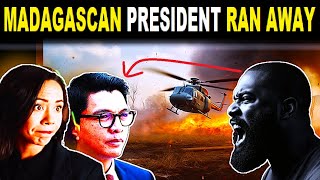 Le Président Et La Première Dame Malgaches Se Cachent Tandis Que Des Soldats Rejoignent Les Manif...