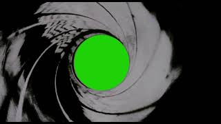 James Bond Gunbarrel Green Screen -