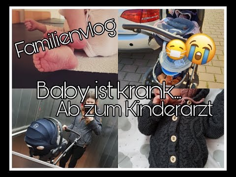 Familenvlog | Kinderarzt-Termin | Krankes Baby || Mama mit 18