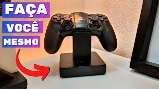 Fiz Um Suporte Para O Controle Do Meu Pc.
