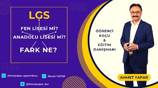 Fen Li̇sesi̇ Mi̇? Anadolu Li̇sesi̇ Mi̇? Fark Var Mı?