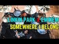 Linkin Park x Eminem - Somewhere I Belong | Matt McGuire Drum Cover Tribute Mp3