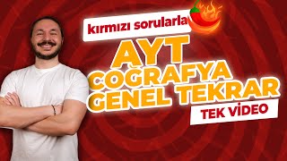 Ayt Coğrafya Genel Terkar 2025 Z Takimi Kirmizi Hafta Full Tekrar