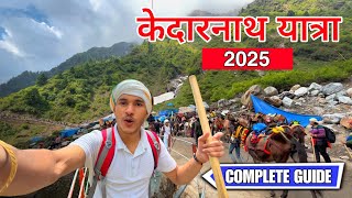 Kedarnath Yatra 2025 Complete Information Kedarnath Latest Video Price Food Hotel Darshan
