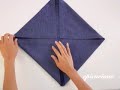 Lotus Napkin Fold