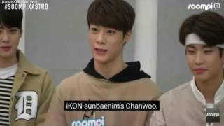 Astros Moonbin Mentioned Ikons Chanwoo Three Times