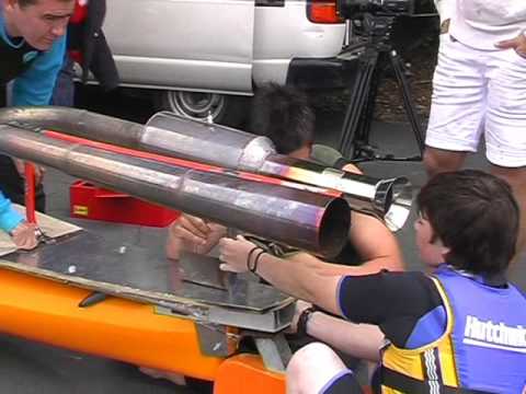 The pulsejet powered kayak (part 1) - YouTube