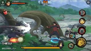 Madara vs hashirama | Naruto mobile | Gameplay