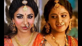 Bahubali 2 - Devasena Hka Shetty Makeup And Hair Tutorial