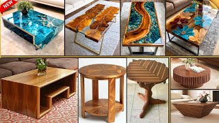 Trending Epoxy & Wooden Centre Table Design Ideasmodern Tea Table Design For Living Room