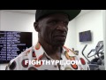 FLOYD MAYWEATHER SR. DISCUSSES FLOYD'S DECISION TO CHOP WOOD; SAYS IT'S MADE HIM HIT HARDER