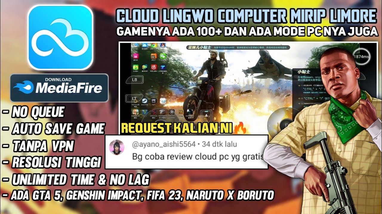 Cloud Lingwo Unlimited Time, PC Mode, No VPN And Cloud Lingwo Unlimited Time, PC Mode, No VPN And