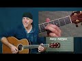 Acoustic guitar beginner lesson learn to play and create music songs strum patterns chords