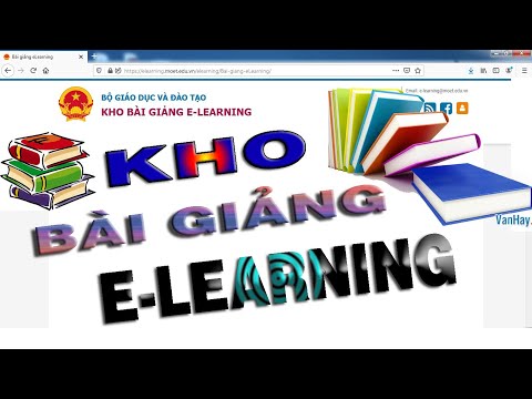 KHO BÀI GIẢNG elearning | GIÁO ÁN ĐIỆN TỬ (Tư liệu cho Giáo viên dạy học )
