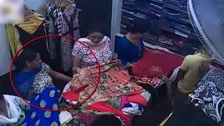 Female Theft Stealing In Shop Caught On Cctv Camera India