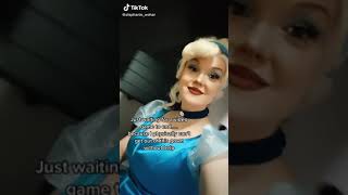 Cinderella Dress Stuck