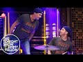 Will Ferrell y Chad Smith en imperdible duelo durante show de Jimmy Fallon