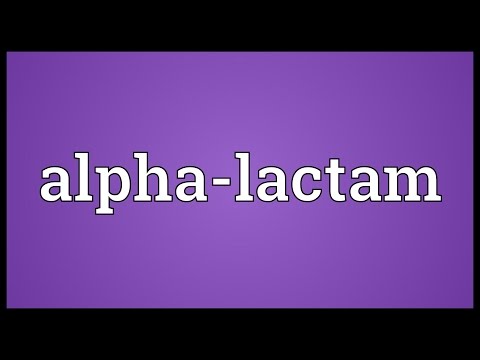 Header of Alpha-Lactam