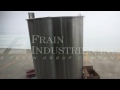 Video Highland 300 Gallon, 304 stainless steel, single wall tank