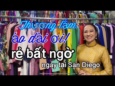 Áo dài Việt Nam giá cực rẻ tại San Diego California