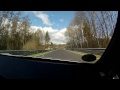 Video Fast Mercedes W124 onboard on N