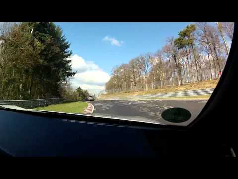 Fast Mercedes W124 onboard on N