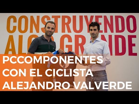 PcComponentes con el ciclista Alejandro Valverde